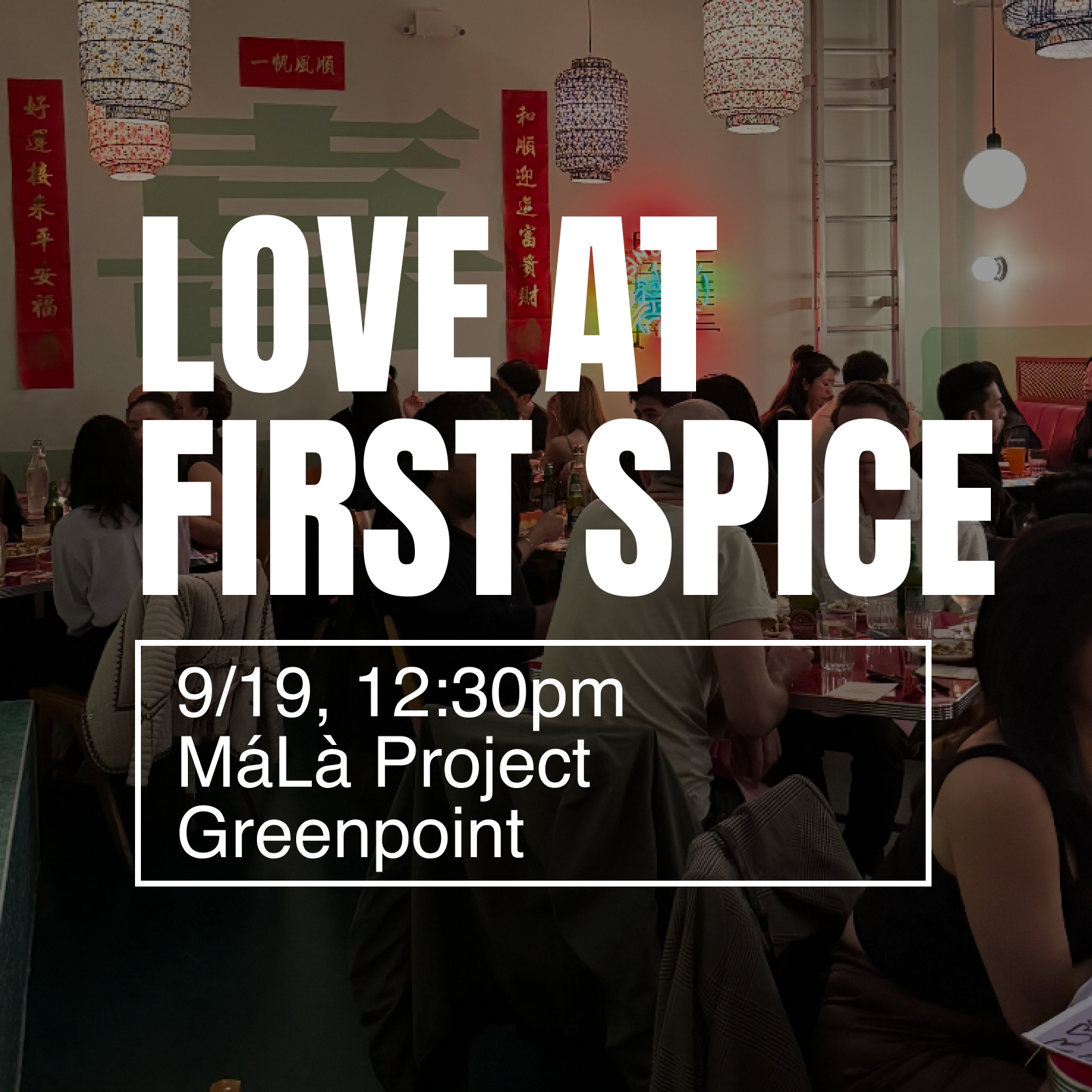 Event image for Speed Dating Brunch at Mala Greenpoint in New York
