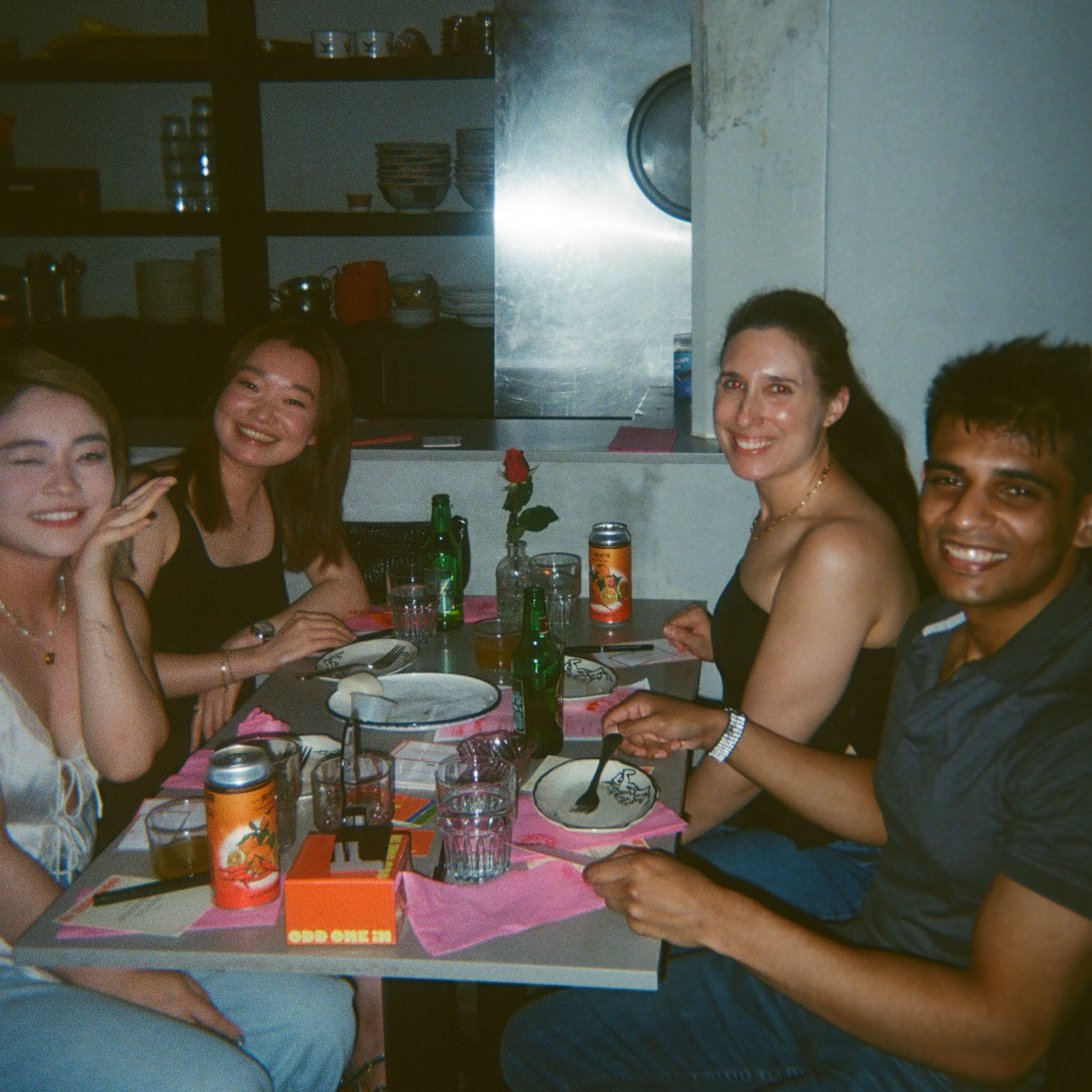 Guests sharing dinner at The Spiciest Supper Club